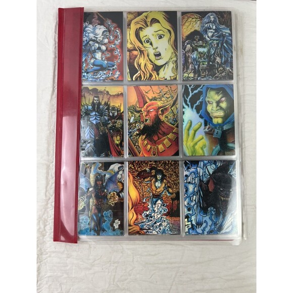 LADY DEATH Series 1 Card SET 1994 W/5 CARD‎ NECRO CHASE Cards, W/Mystery card - Picture 1 of 13